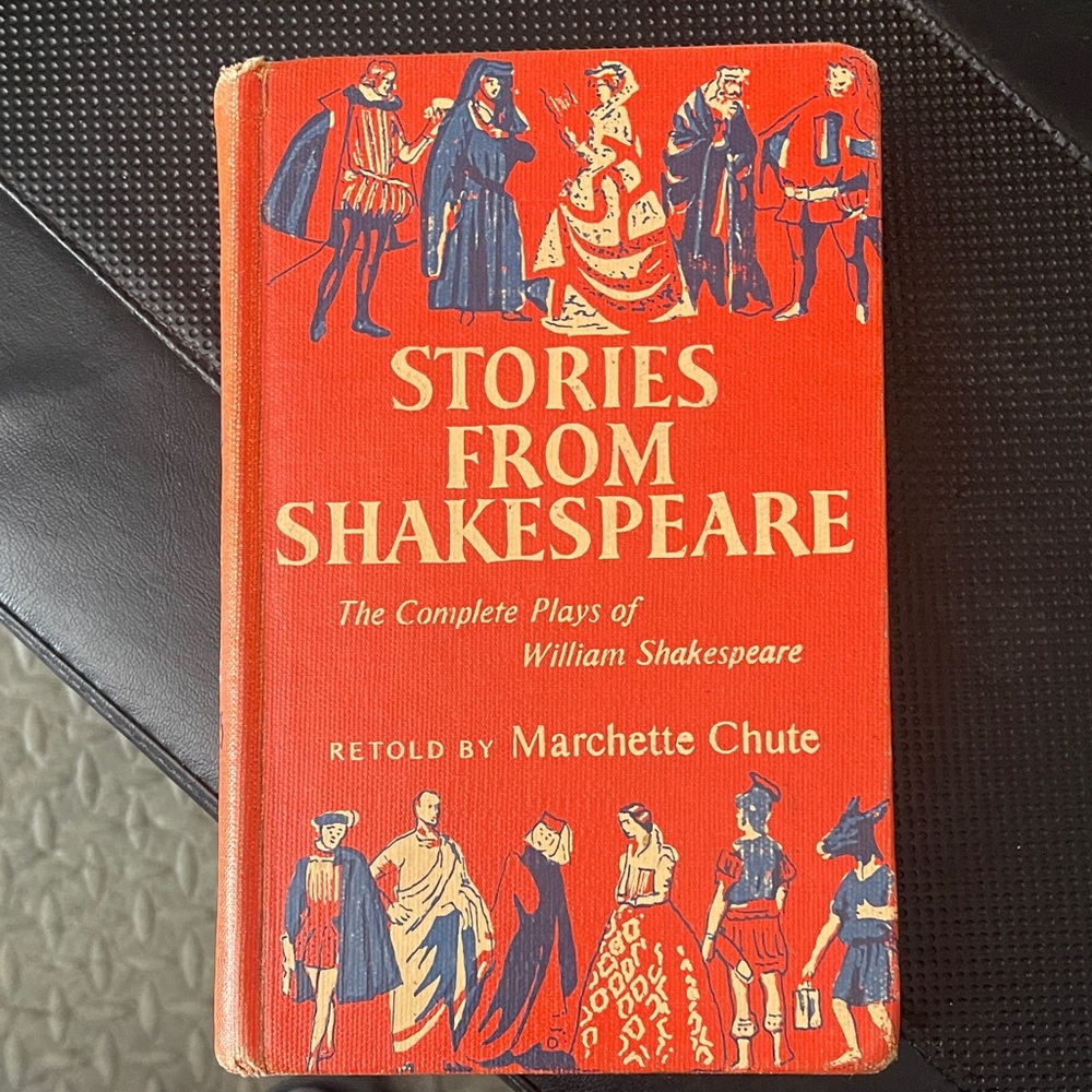 Red 'Stories from Shakespeare' Book